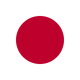 Flag of Japan Flat Round 256x256 1