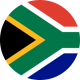 Flag of South Africa Flat Round 256x256 1