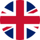Flag of United Kingdom Flat Round 256x256 1